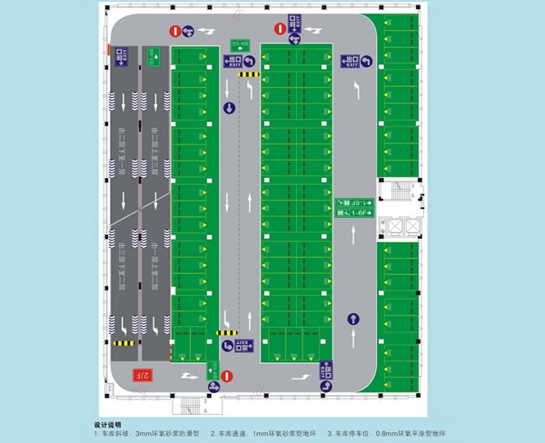 停车库效果图